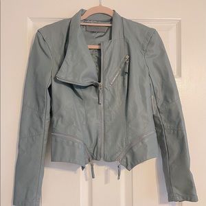 Blank NYC Vegan Leather Blazer